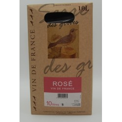 Vignerons Ardechois - Igp Ardeche Rose Serre Des Grives Bib 10 Litres | french wine